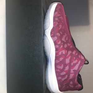 Low rise Jordan cheetah print futures